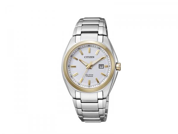 EW2214-52A - Citizen SUPER Titanium Bianco Lady 34mm 